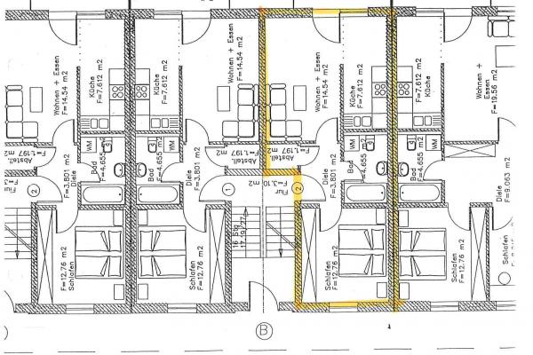 Stadtbergener Straße 4 (WE 102) - Grundriss