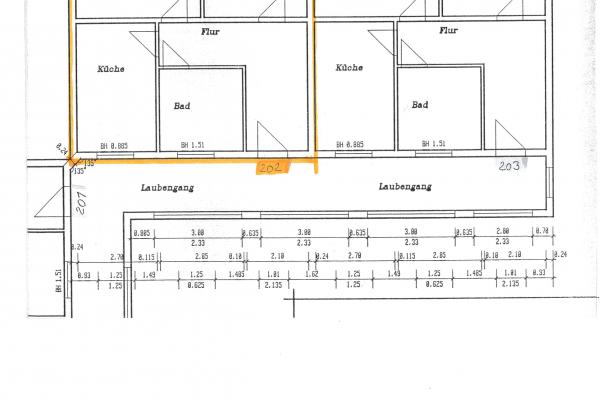 2-Raum-Mühlenweg 8 (WE 202) - Grundriss