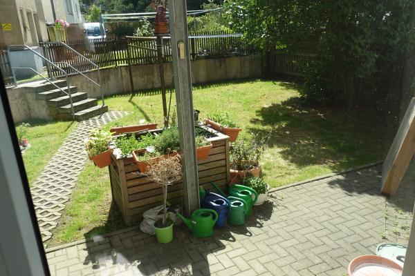 August-Bebel-Straße 2 - Garten, Wäscheplatz